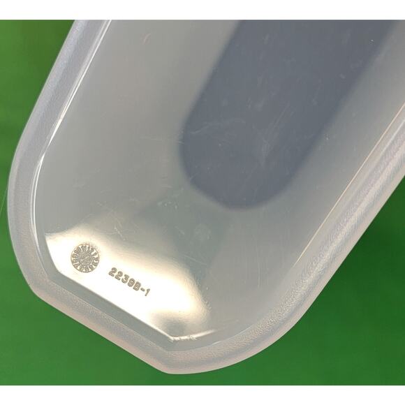 NEW Tupperware Super Oval Clear w/ Black Seal 5 Liter 20 Cups 2239 & 2402 - Picture 5 of 7